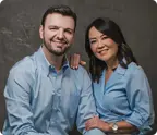 Retrato de Daniela Kanno e Luiz Fernando Sella